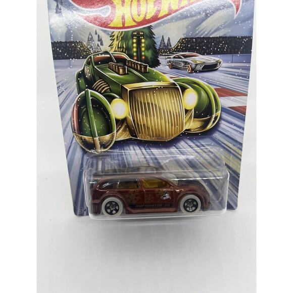 2019 HOT WHEELS 2019 CHRISTMAS HOLIDAY HOT RODS 3/6 AUDACIOUS BROWN - Picture 2 of 6